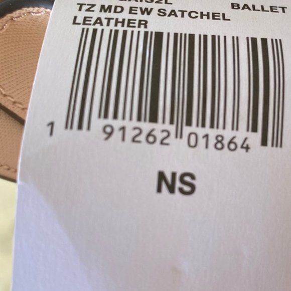 NWT Michael kors md tz leather satchel ballet - Picture 5 of 6